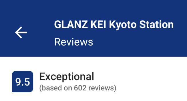 Glanz Kei Kyoto Station Hotel Exterior foto